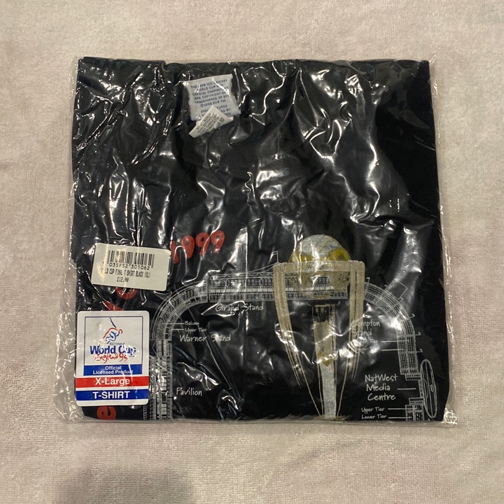 1999 England Cricket World Cup Vintage SS T-Shirt